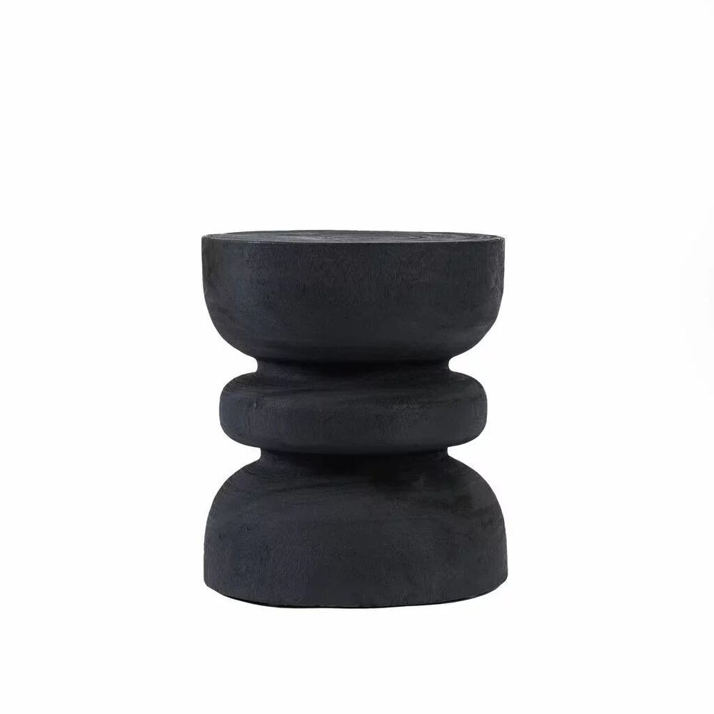 Stools - The Cincin Stool - Black - BAZAR BIZAR LIVING