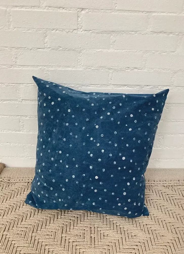 Fabric cushions - Coussins indigo - Série N°1 - N° 1fren - BAAN
