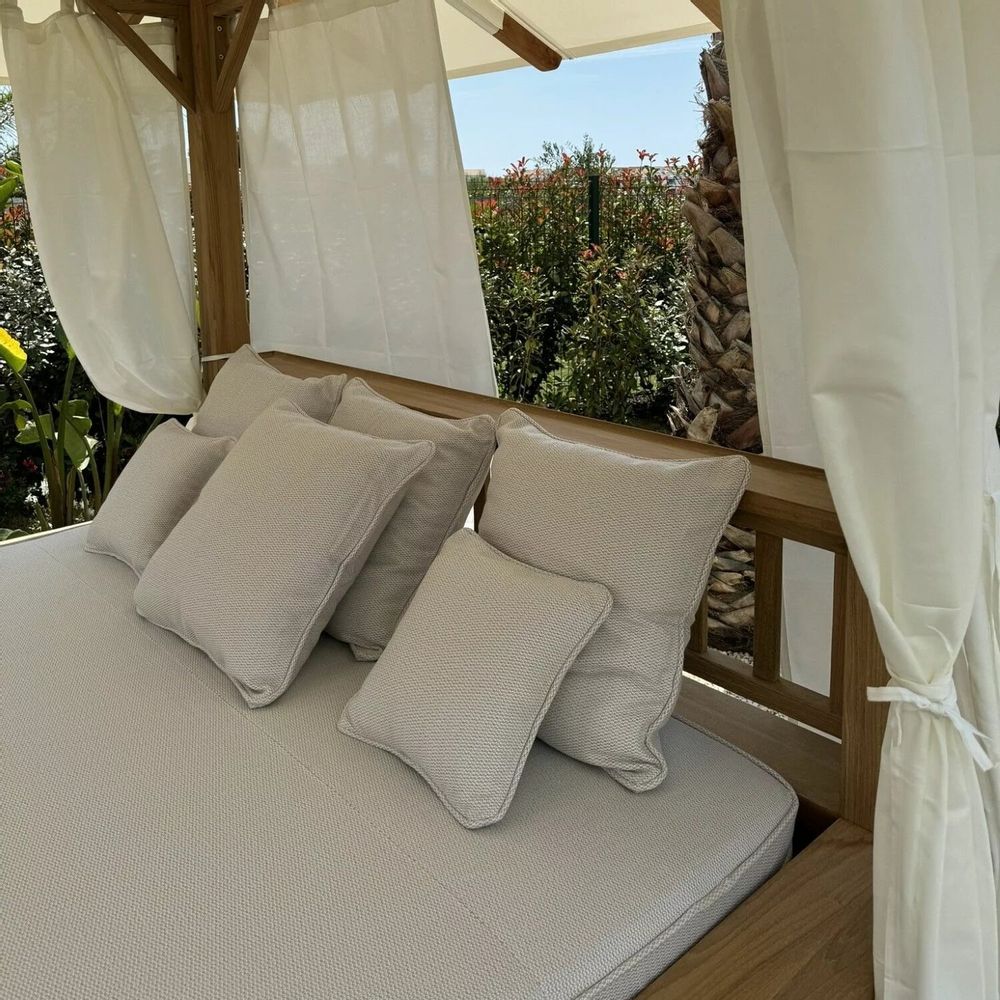 Gazébos, belvédères et pavillons de jardin - THUNDERBIRD - Gazebo, daybed, lit de jardin, espace détente, ombrage - HONEYMOON