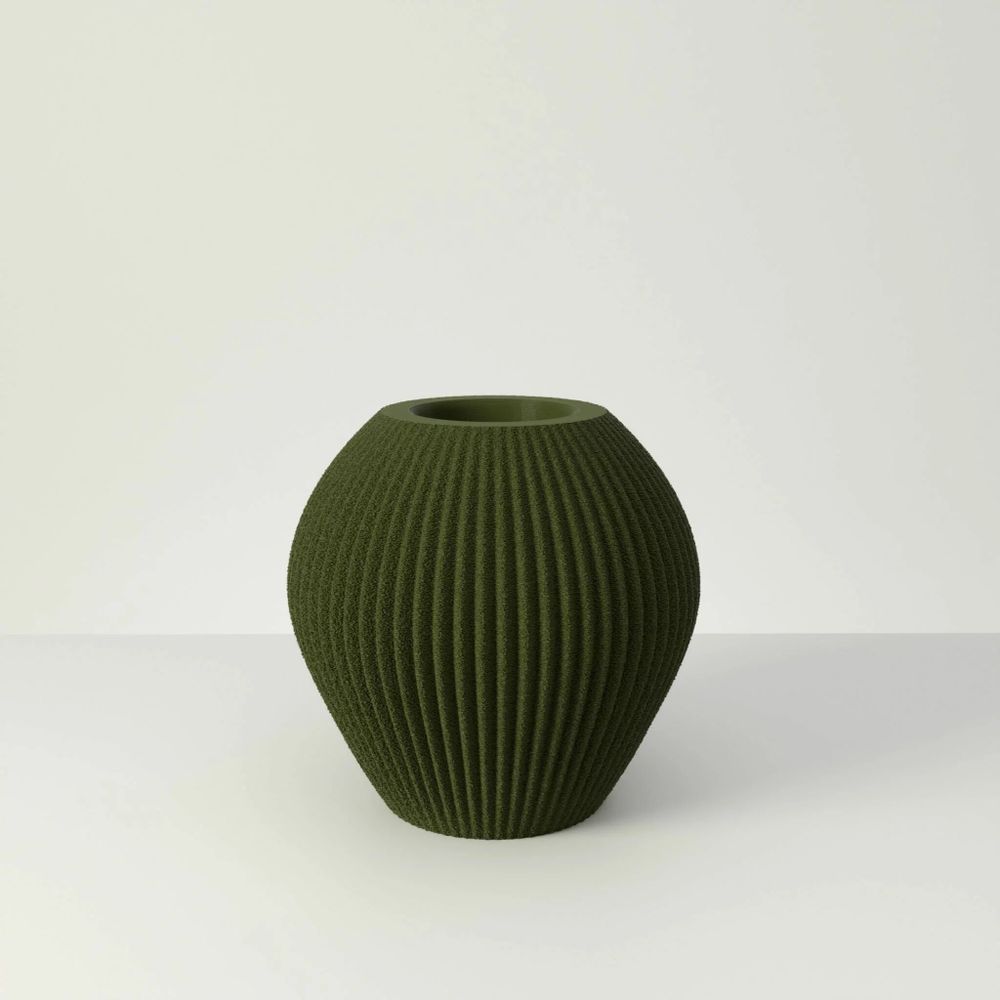 Vases - VASE TEXTURÉ - DONA 22 cm - MENDELEK STUDIO