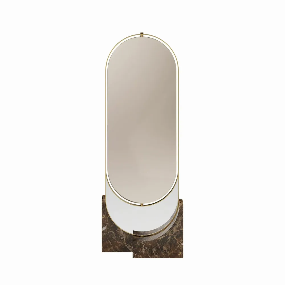 Mirrors - Hidden Floor Mirror - PORUS STUDIO