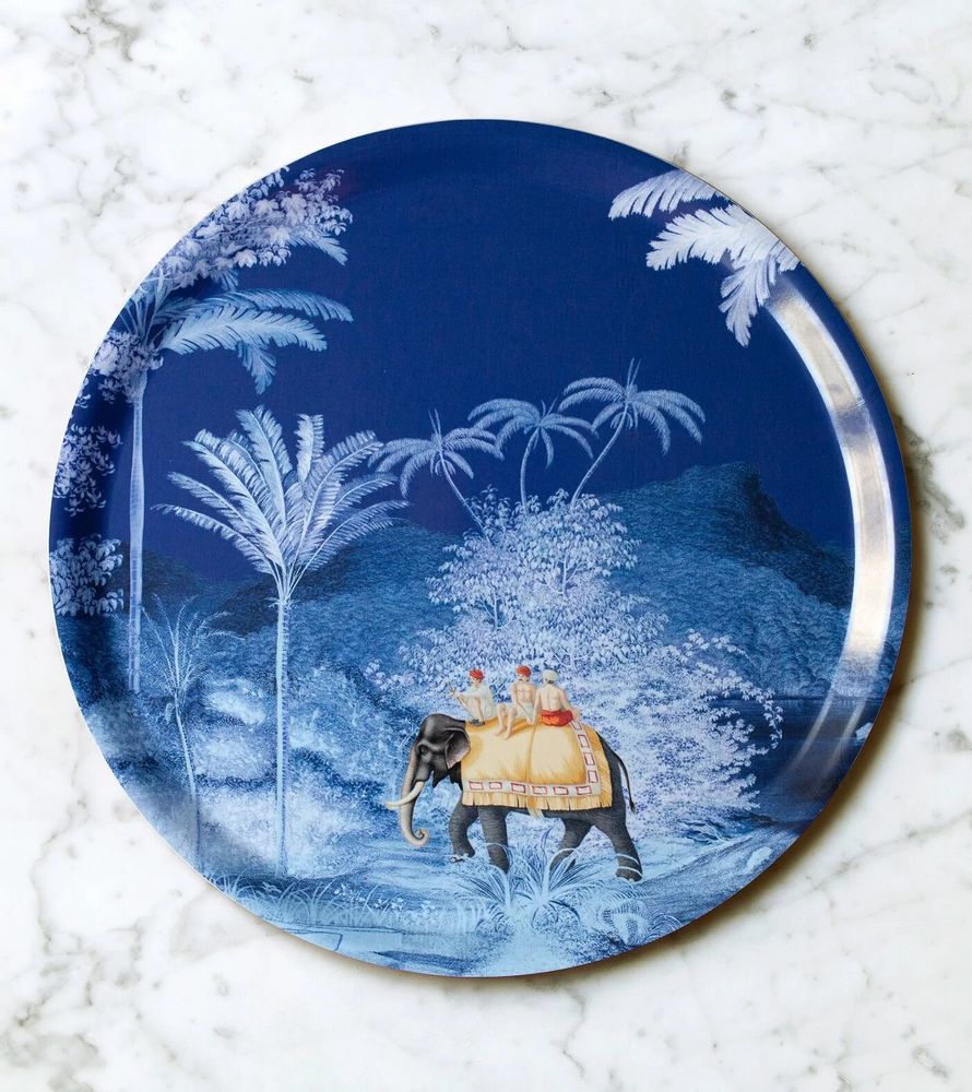 Plateaux - Plateau rond Balade Indienne - PARADISIO IMAGINARIUM