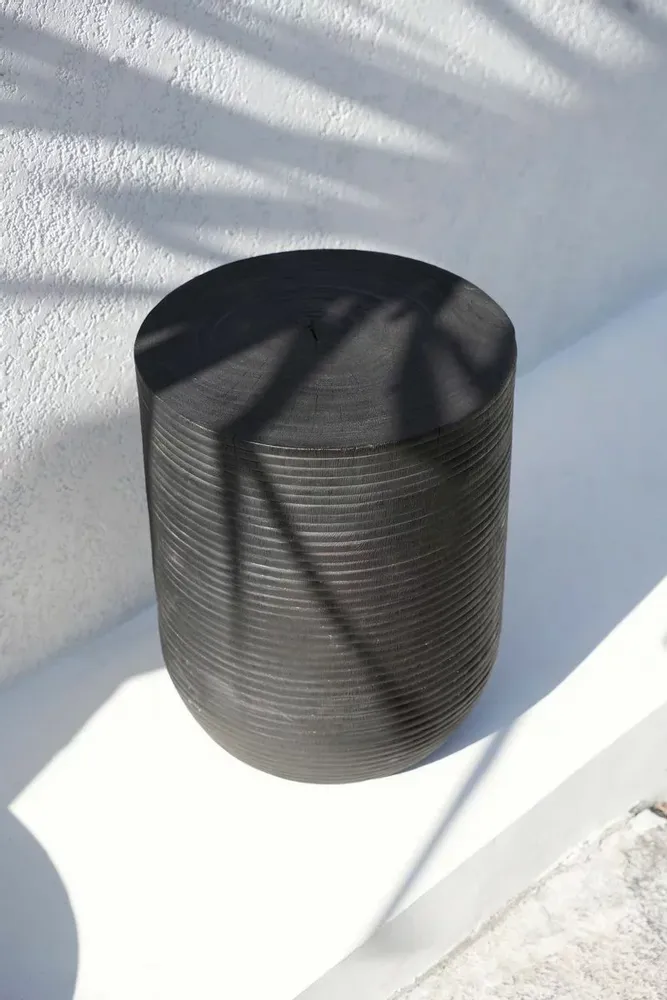 Tabourets - Le tabouret Buntuk - Noir - BAZAR BIZAR LIVING