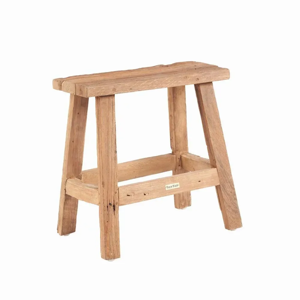Tabourets - Tabouret rustique The Fab - Naturel - BAZAR BIZAR LIVING