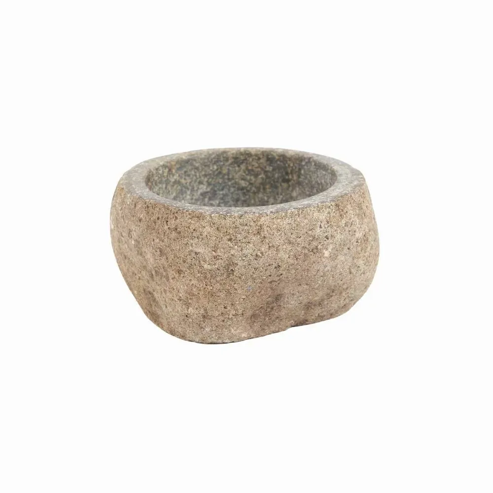 Bols - The River Stone Bowl - Noir - S - BAZAR BIZAR LIVING