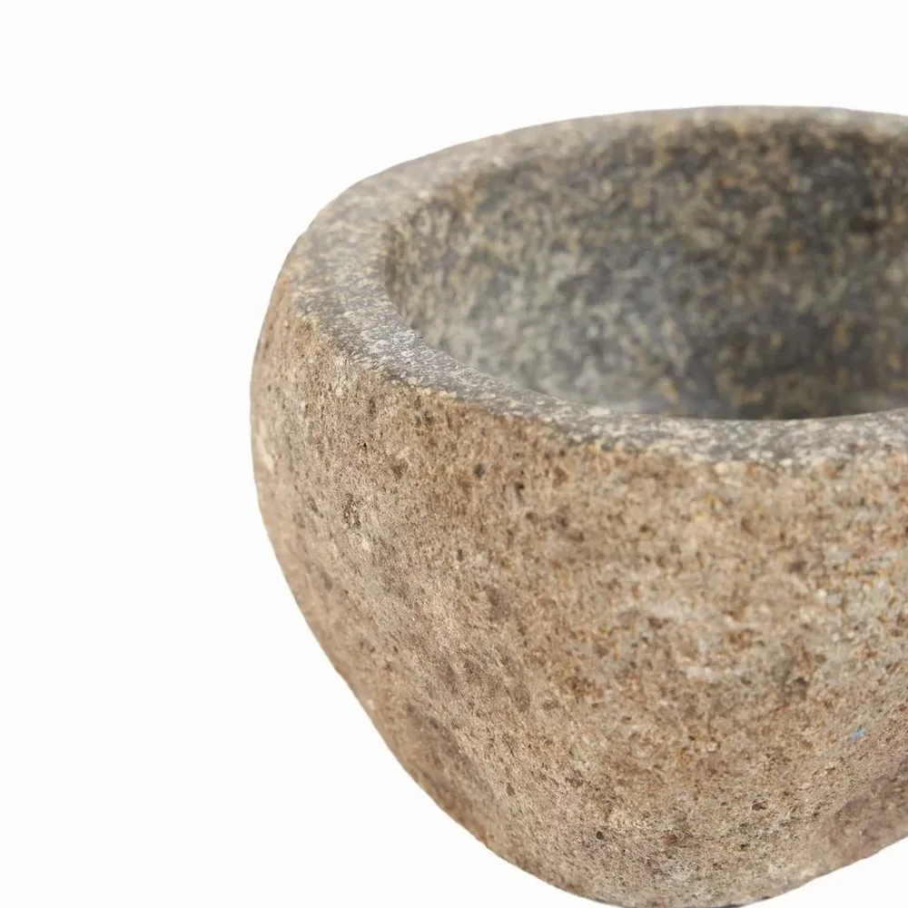Bols - The River Stone Bowl - Noir - S - BAZAR BIZAR LIVING
