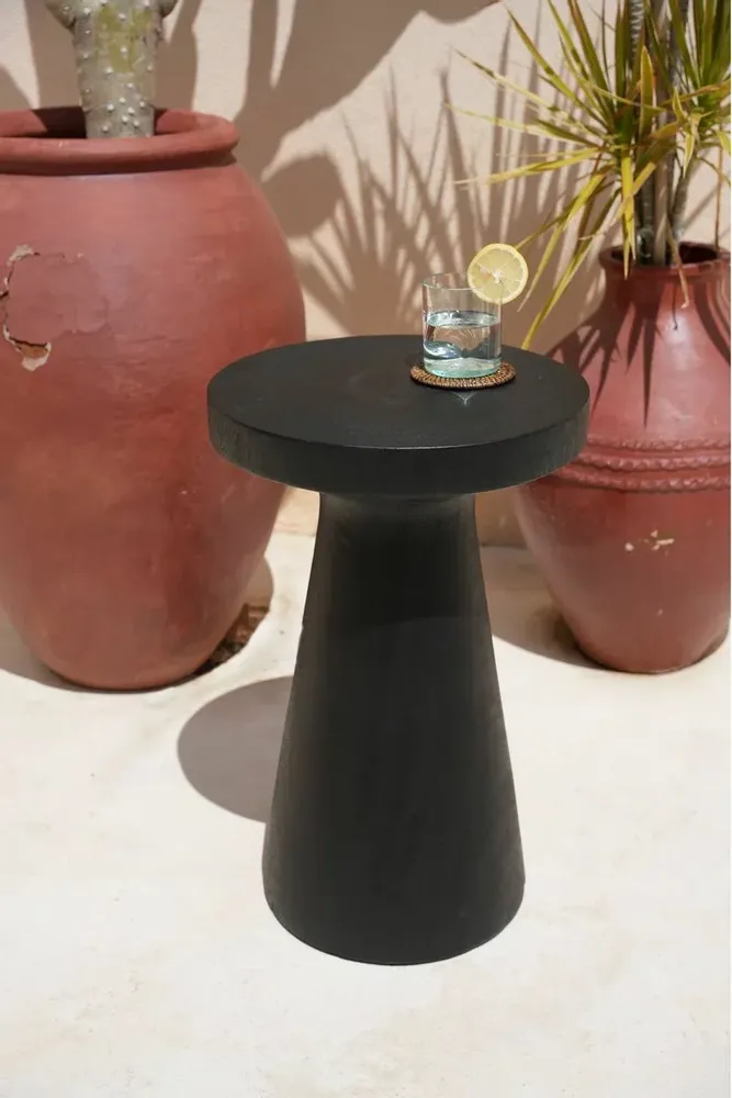 Other tables - The Fiji Side Table - Black - BAZAR BIZAR LIVING