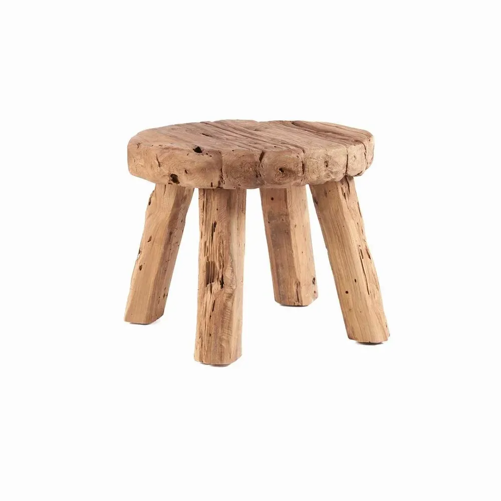 Other tables - The Marabunta Rustic Side Table - Natural - BAZAR BIZAR LIVING