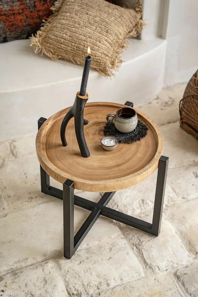Autres tables - Table d'appoint The Rain Tree - Noir Naturel - BAZAR BIZAR LIVING