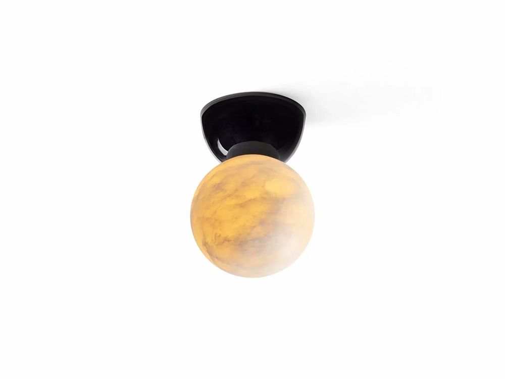 Plafonniers - ABISAL plafonnier avec base en céramique ou émaillée de couleurs - LUXCAMBRA