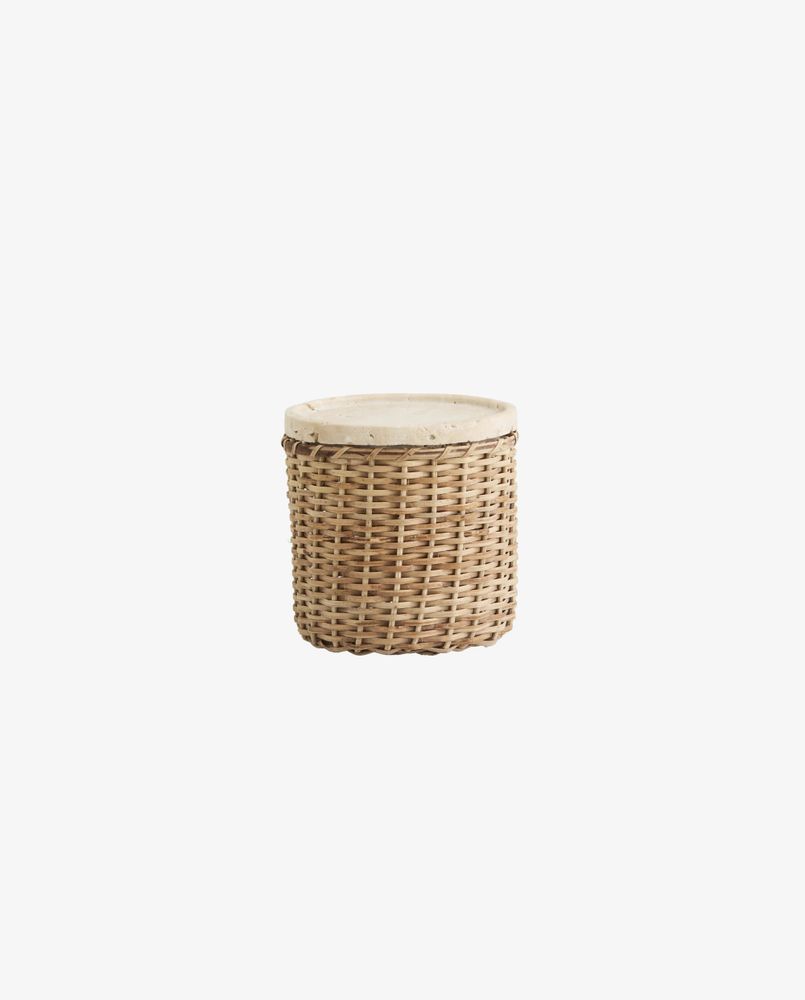Bathroom storage - ARICA storage w. lid - NORDAL
