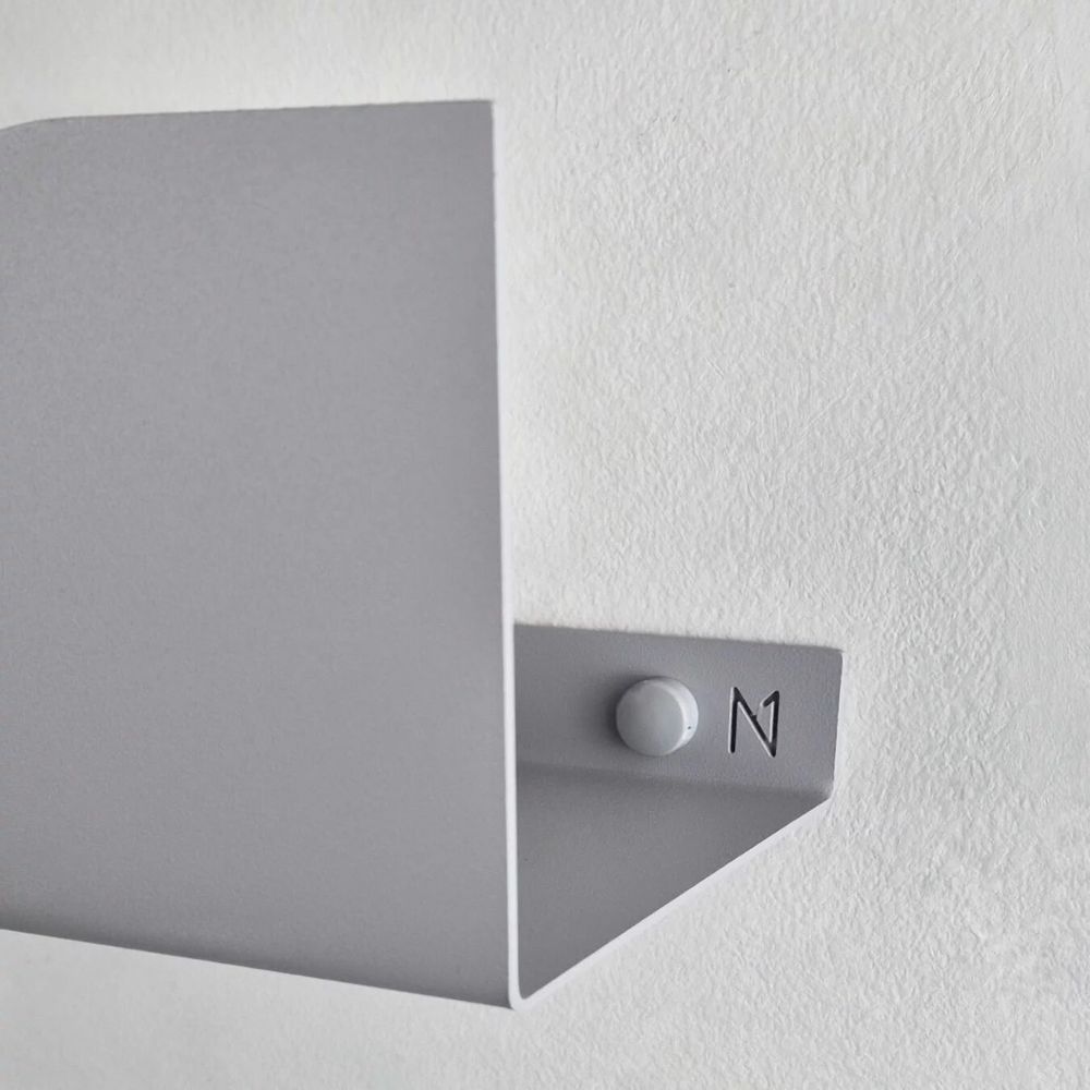 Shelves - Small wall shelf, grey BAUHAUS - NAMUOS