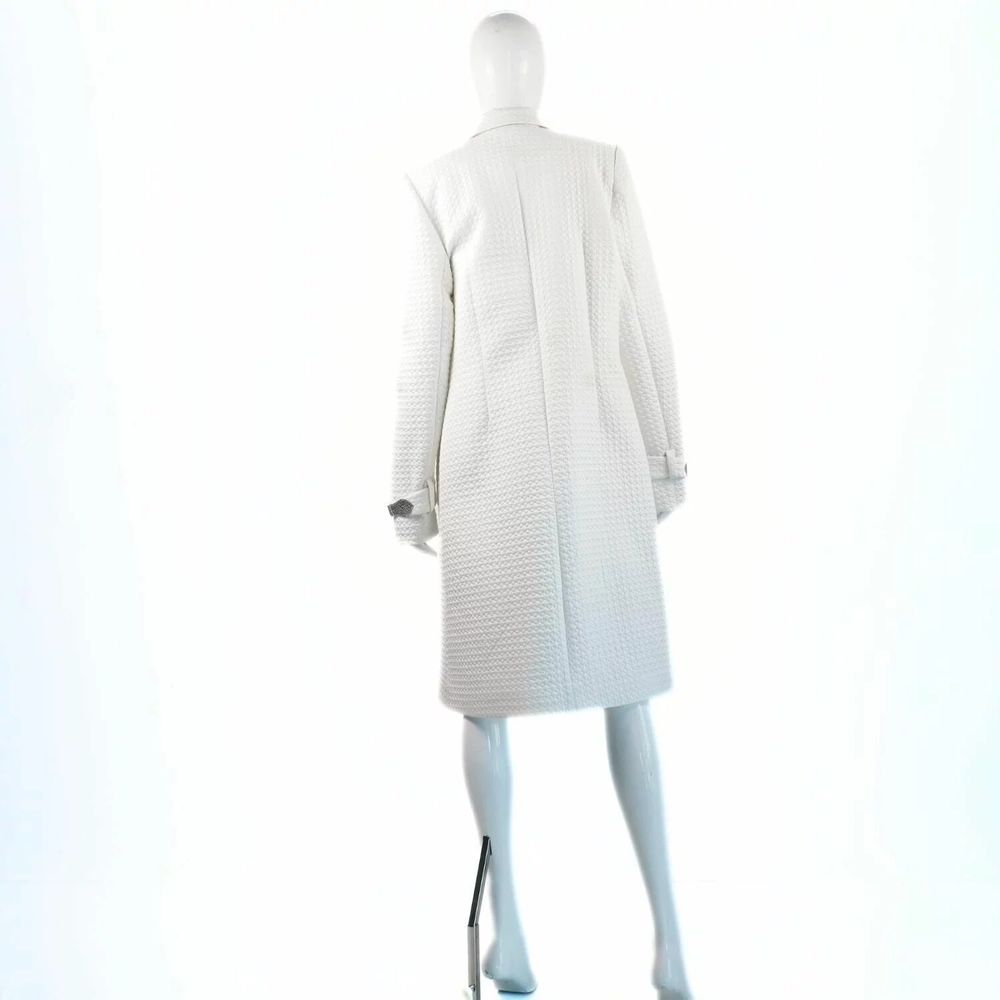 Prêt-à-porter - Coat CENTAURUS Snow White, Handmade - MONYER