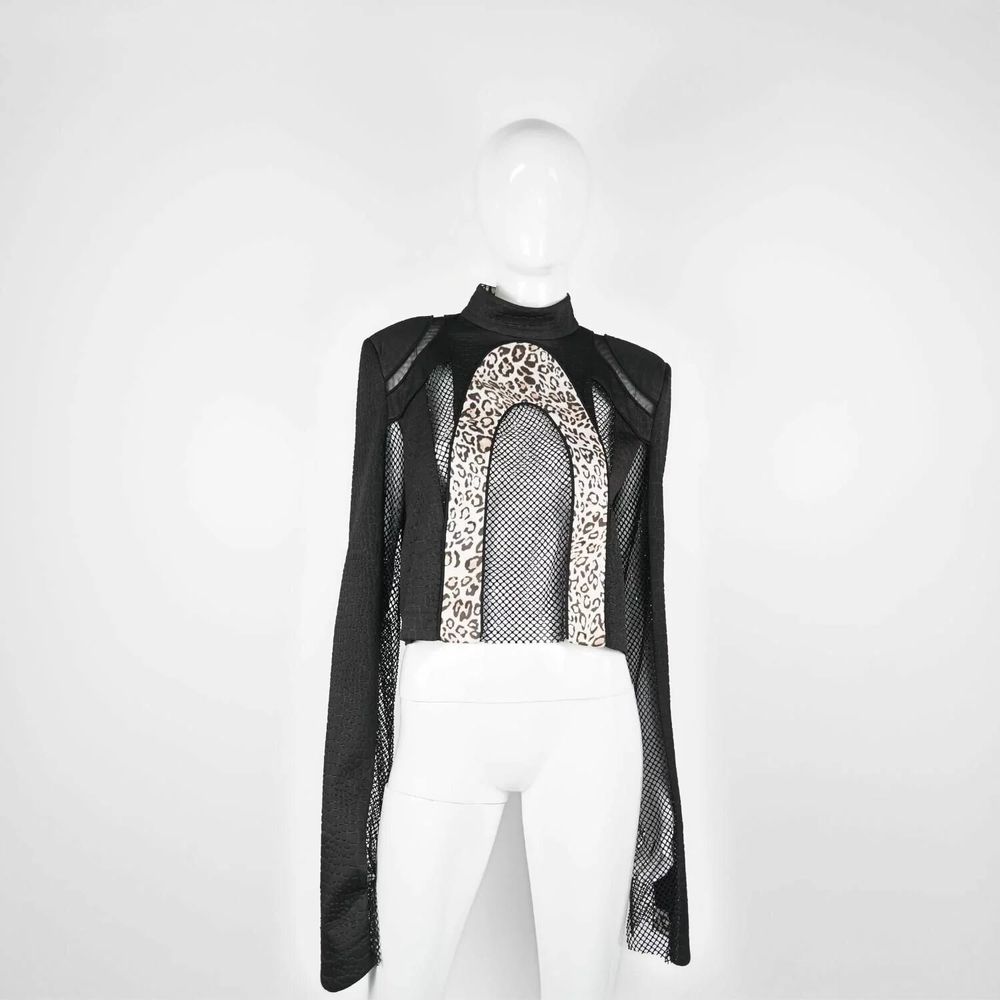Apparel - Blouse STELLA VIA Black - Black - height: 45.00; width: 42.00; lengh: 79.00 - MONYER
