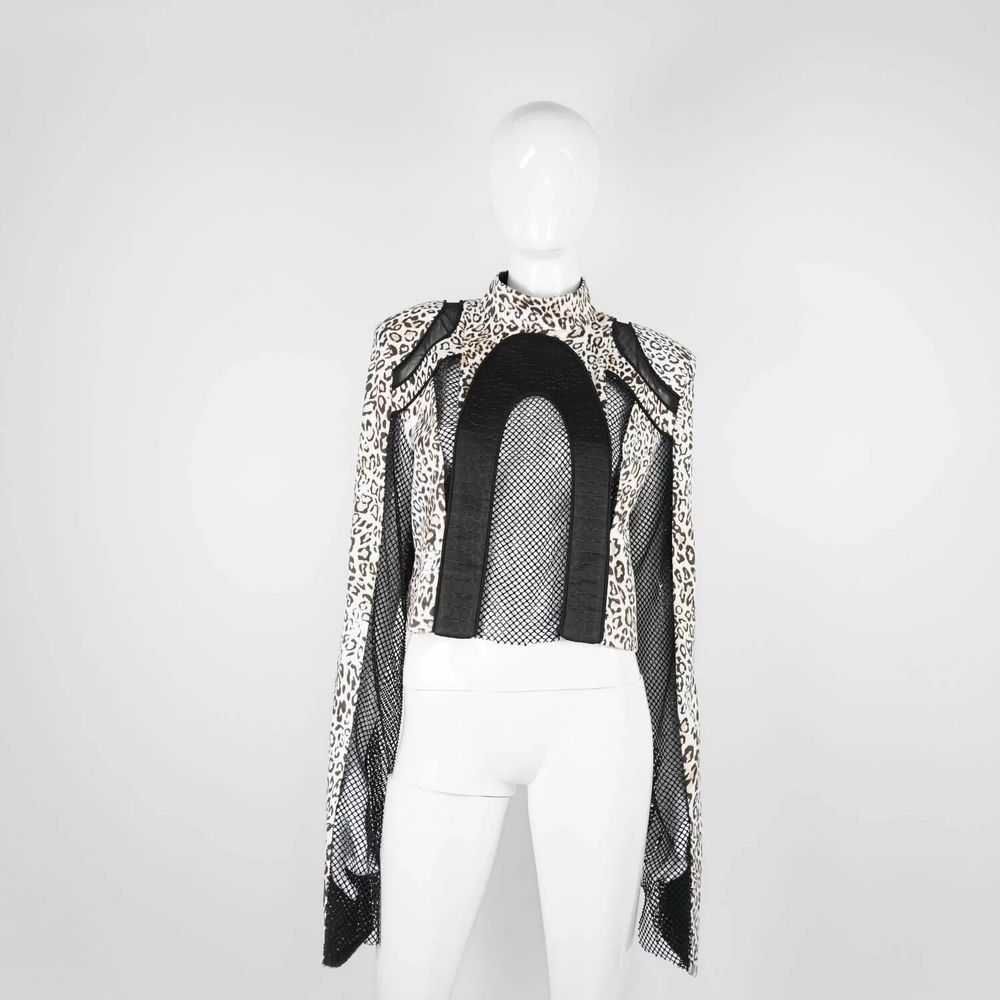 Prêt-à-porter - Chemisier STELLA VIA White Golden Leo - White Golden Leo - hauteur : 45,00 ; largeur : 42,00 ; durée : 79.00 - MONYER