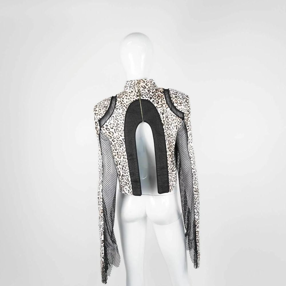 Apparel - Blouse STELLA VIA White Golden Leo - White Golden Leo - height: 50.00; width: 43.00; lengh: 80.00 - MONYER