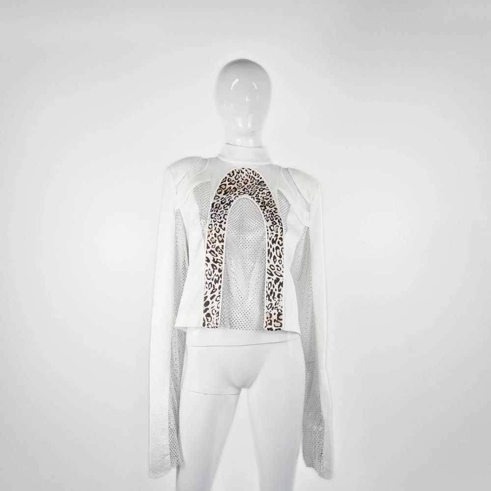 Apparel - Blouse STELLA VIA White - White - height: 50.00; width: 43.00; lengh: 80.00 - MONYER