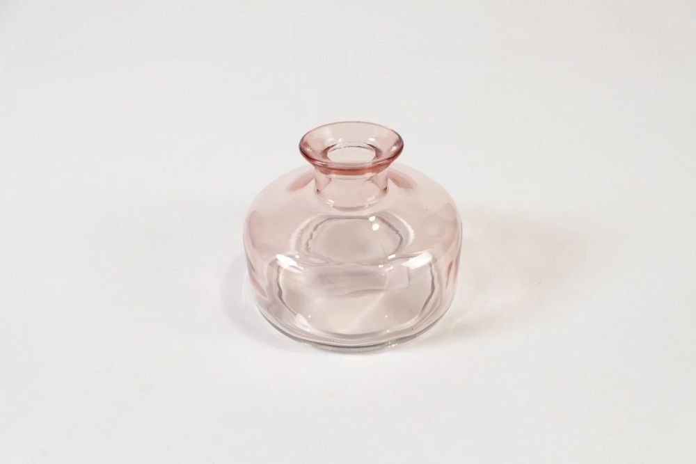 Vases - Pink glass vase D9cm H7cm - LE COMPTOIR.COM
