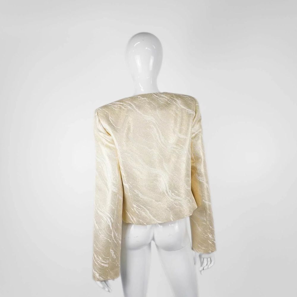 Apparel - Blazers LIBRA White Gold - White Gold - height: 52.00; width: 40.00; lengh: 65.00 - MONYER