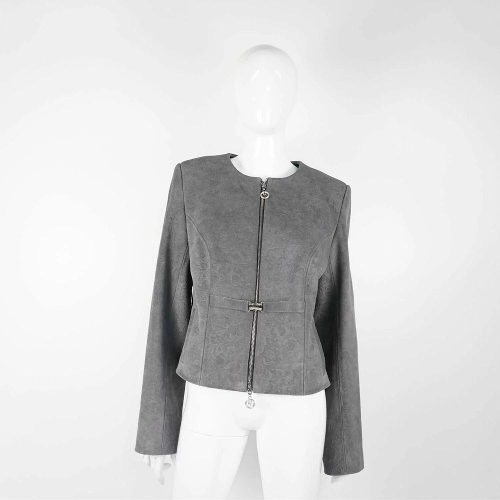 Prêt-à-porter - Blazers LIBRA PREMIUM Feuilles grises - Feuilles grises - hauteur : 53,50 ; largeur : 42,00 ; durée : 68,00 - MONYER