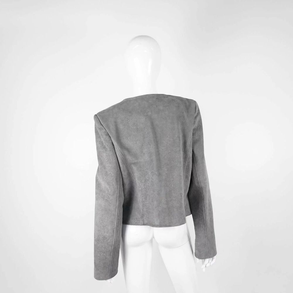 Prêt-à-porter - Blazers LIBRA PREMIUM Feuilles grises - Feuilles grises - hauteur : 53,50 ; largeur : 42,00 ; durée : 68,00 - MONYER