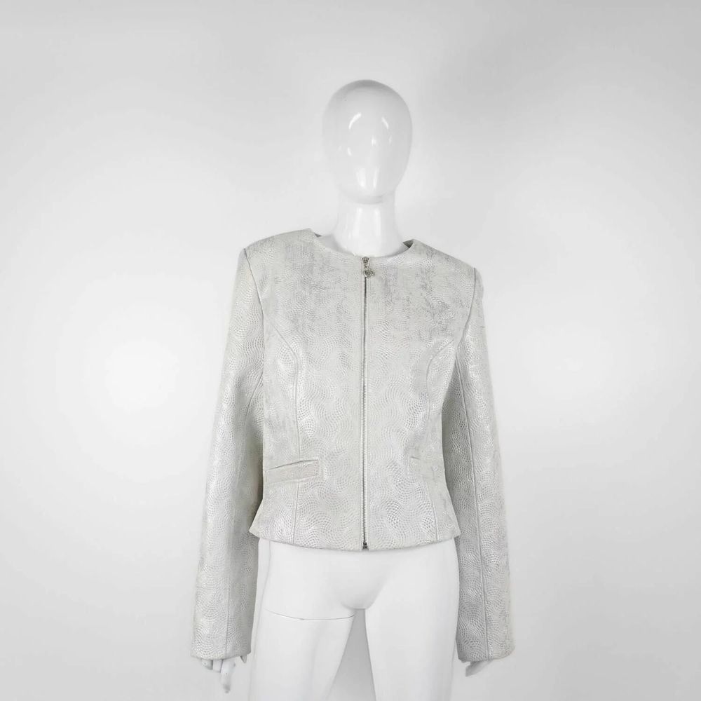 Apparel - Blazers LIBRA PREMIUM White Silver - White Silver - height: 53.50; width: 42.00; lengh: 68.00 - MONYER