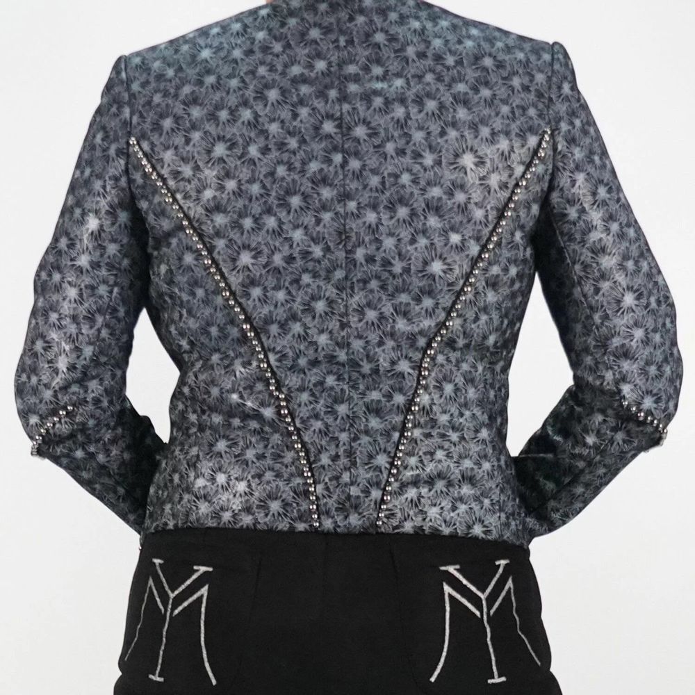 Prêt-à-porter - Blazers CANCER PREMIUM Noir Argent - Noir Argent - hauteur : 53,00 ; largeur : 39,00 ; durée : 67,00 - MONYER