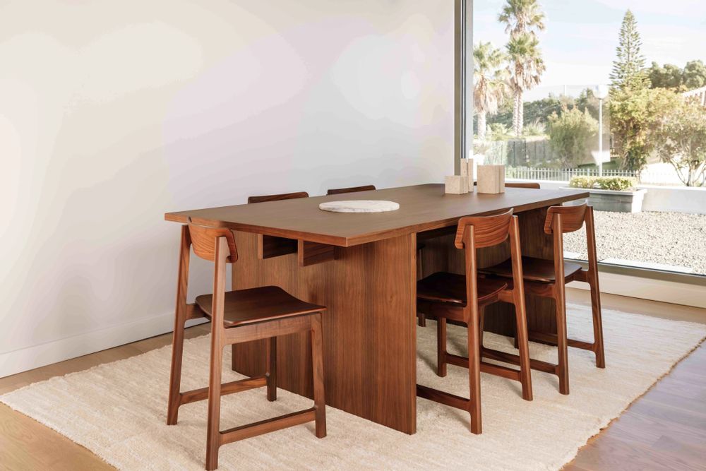 Dessous de plat - Table minimaliste en bois de frêne - BASE - MOR