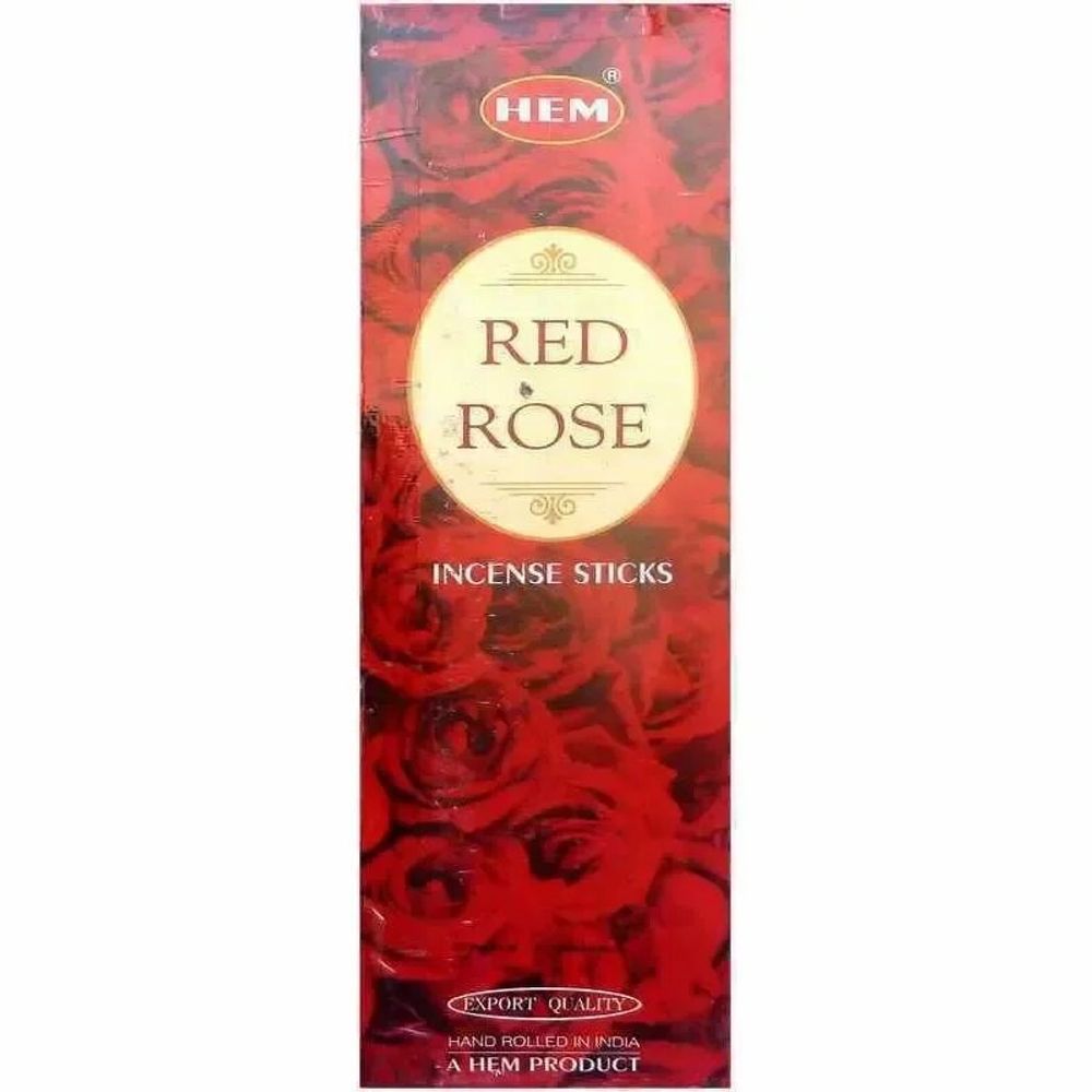 Scents - Hem Red Rose Incense - ARABESK