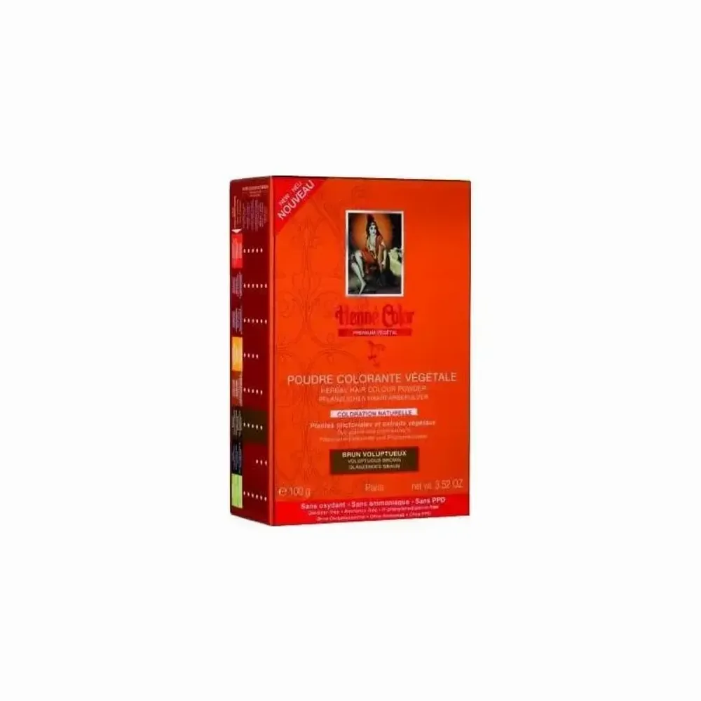 Cosmétiques - Pack de 3 Poudre colorantes végétale premium brun voluptueux 100g - ARABESK