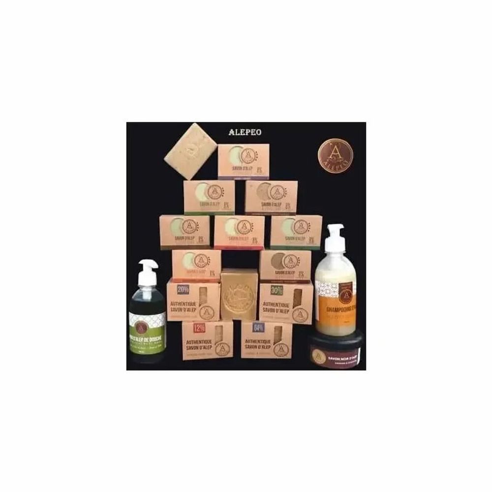 Savons - Savon d'alep Cosmos Biologique 12% huile de laurier 200g - ARABESK