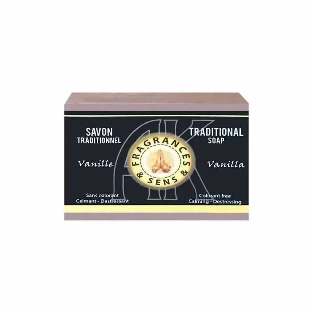 Soaps - Fragrances & sens vanilla soap 100g - ARABESK