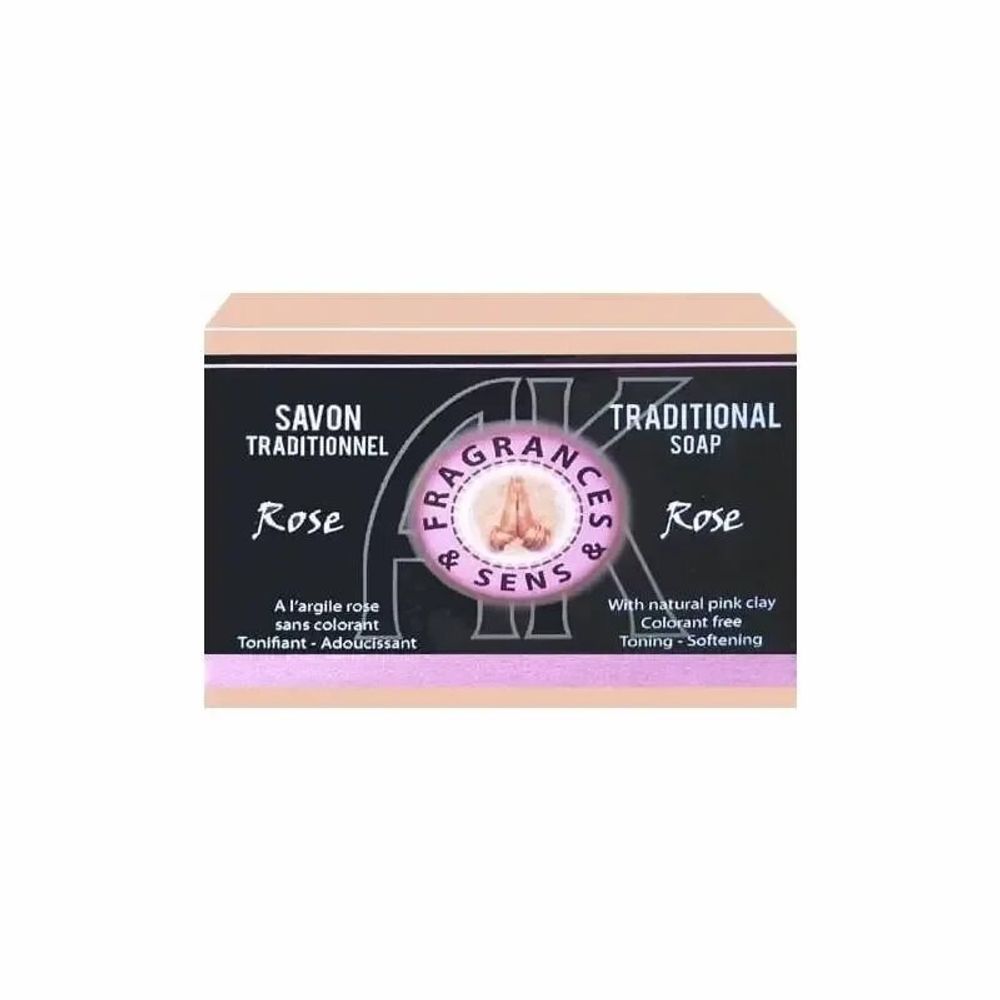 Soaps - Fragrances & sens wild rose soap 100g - ARABESK