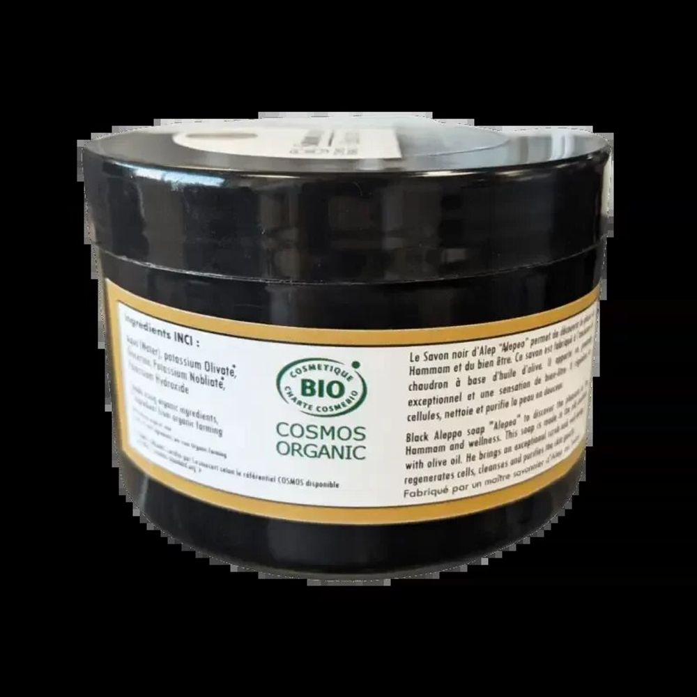 Soaps - Alepeo black soap hammam & gommage 250g - ARABESK