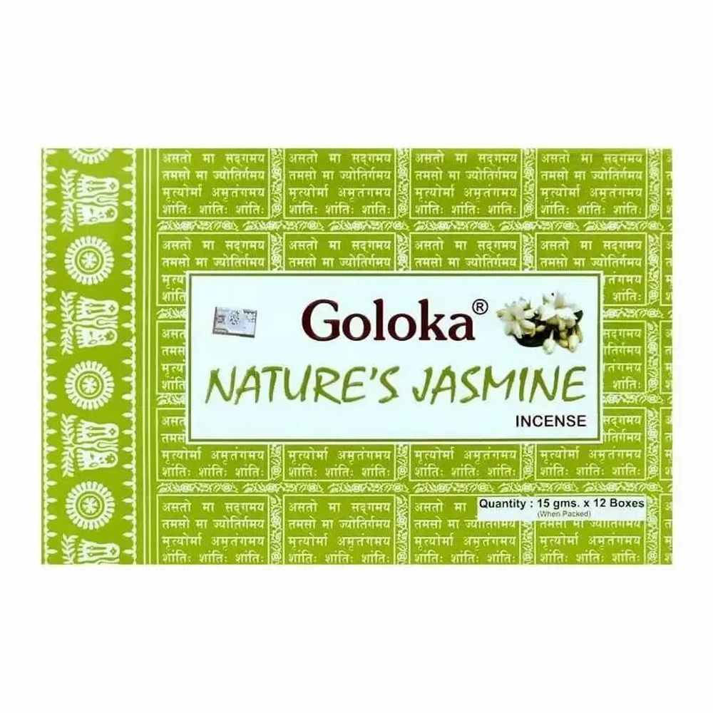 Scents - Goloka incense nature's Jasmine 15g - ARABESK
