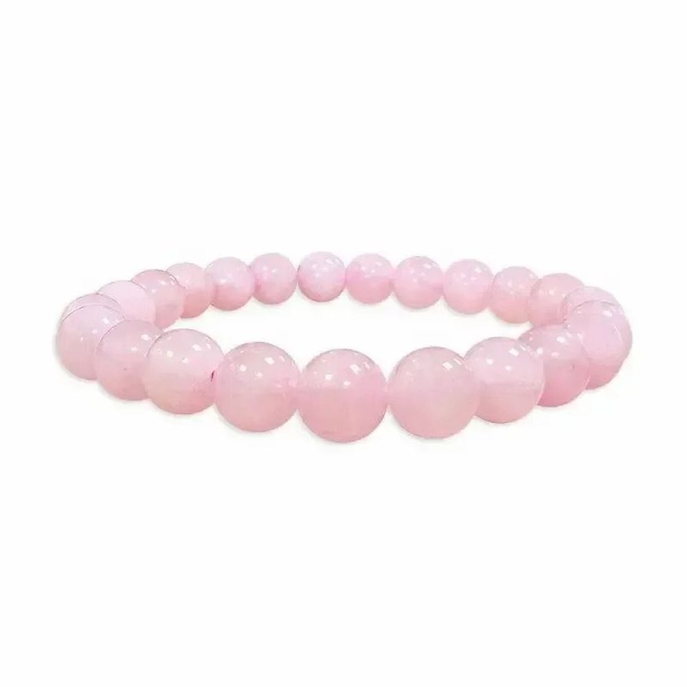 Bracelets - Bracelet Quartz Rose perles 8mm - ARABESK