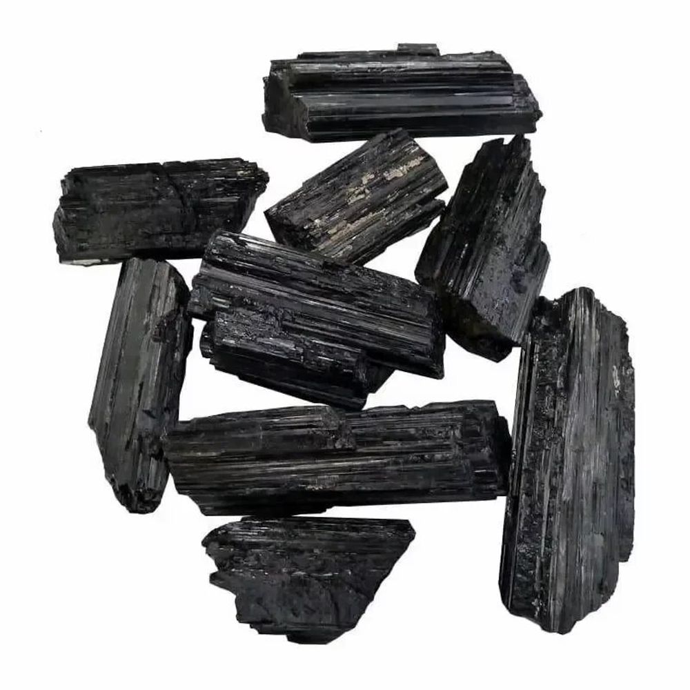 Bijoux - Tourmaline noire cathédrale AA brute 1Kg - ARABESK