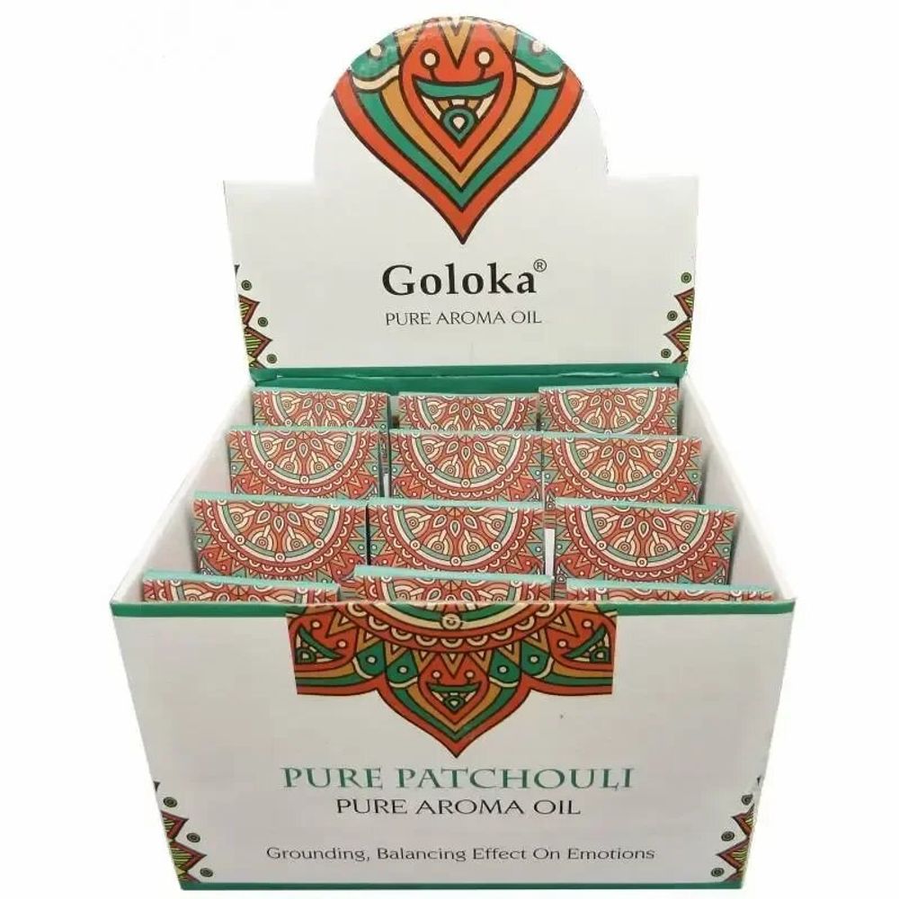 Scents - Perfumed Goloka Patchouli Oil 10mL 12pcs - ARABESK