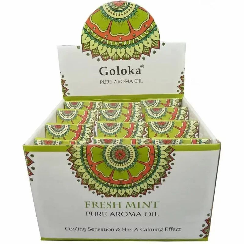 Scents - Perfumed Goloka Minth oil 10mL 12pcs - ARABESK