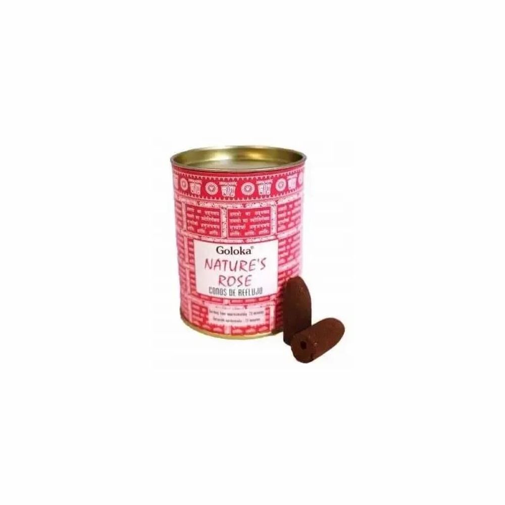 Scents - Goloka Nature's Rose backflow cones 6pcs - ARABESK