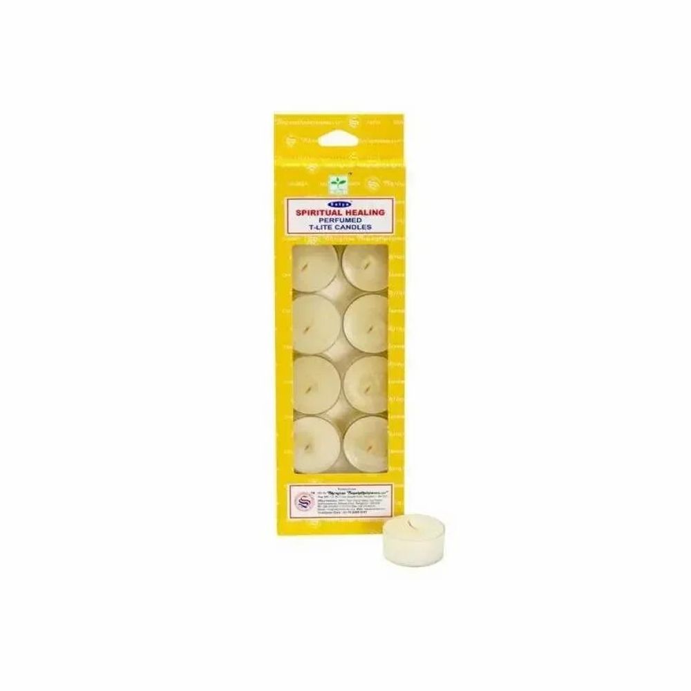 Senteurs - Set de 12 bougies parfumées chauffe plat Satya Spiritual Healing - ARABESK
