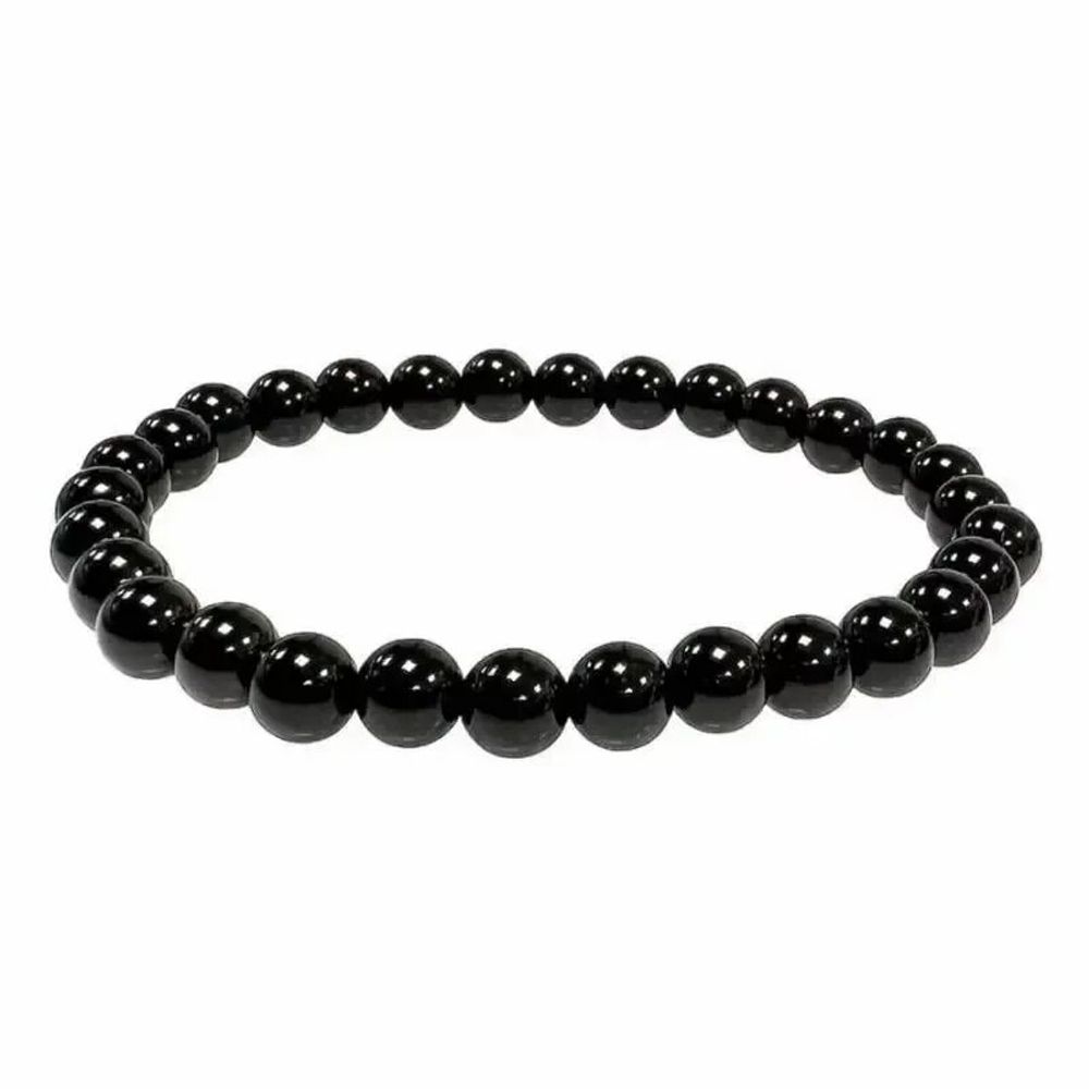 Bracelets - Bracelet Onyx A perles 6mm - ARABESK