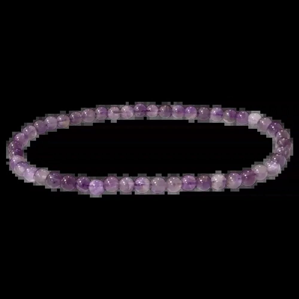 Bracelets - Bracelet Améthyste perles 4-5mm - ARABESK