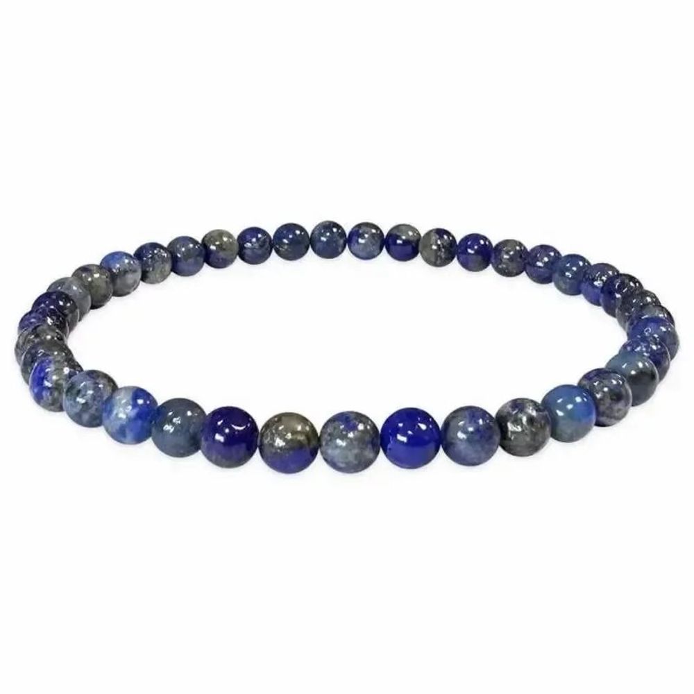 Bracelets - Bracelet Lapis Lazuli A perles 3.5-4.5mm - ARABESK
