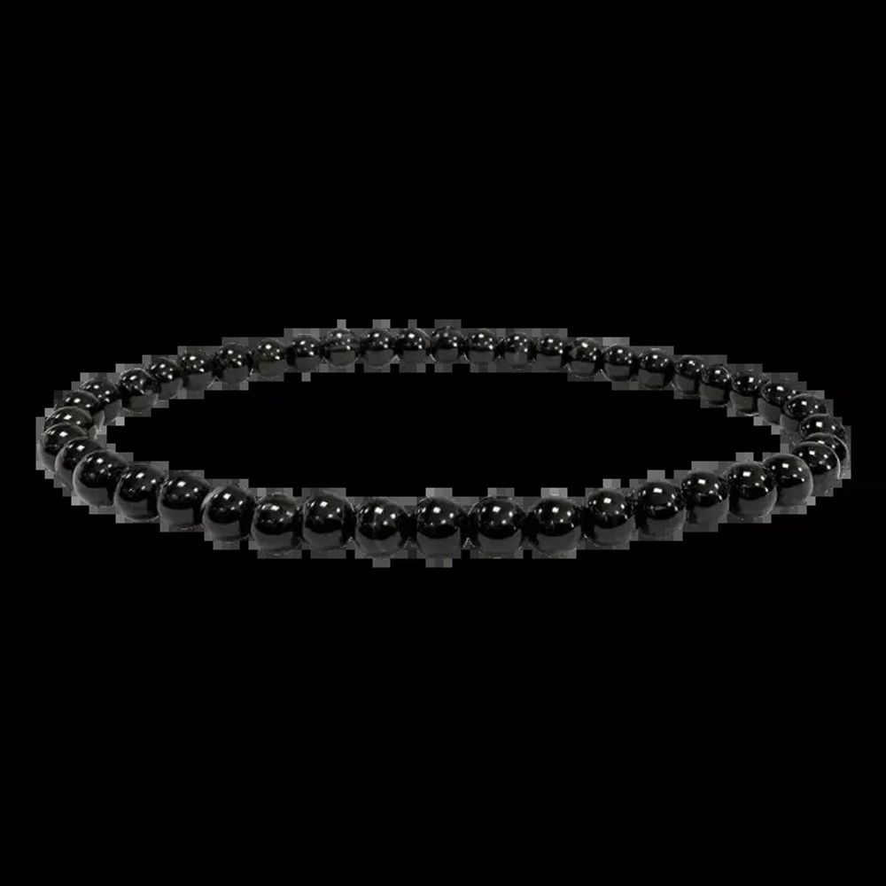 Bracelets - Onyx A pearls brace 4mm - ARABESK