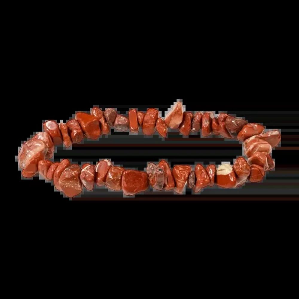 Bracelets - Red Jasper Chips Bracelet - ARABESK