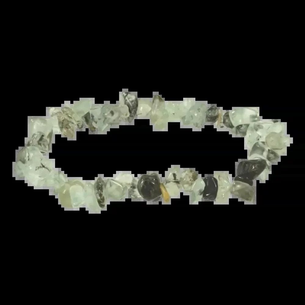 Bracelets - Prehnite A chips bracelet 18cm - ARABESK