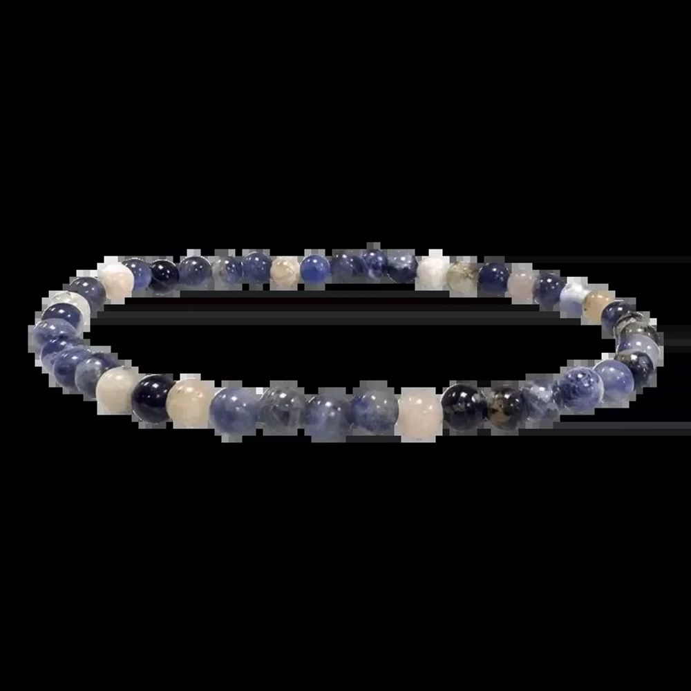 Bracelets - Bracelet Sodalite perles 4mm - ARABESK