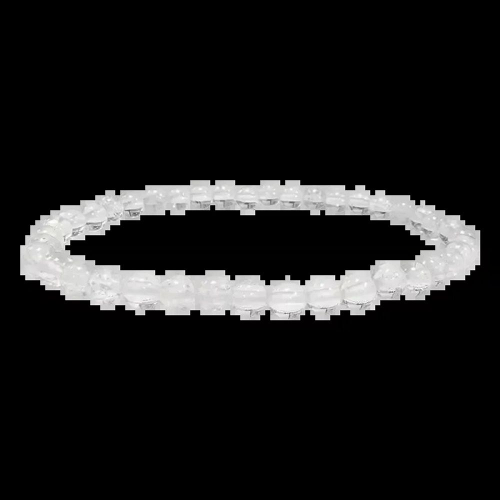 Bracelets - 4mm pearls rock crystal A bracelet - ARABESK