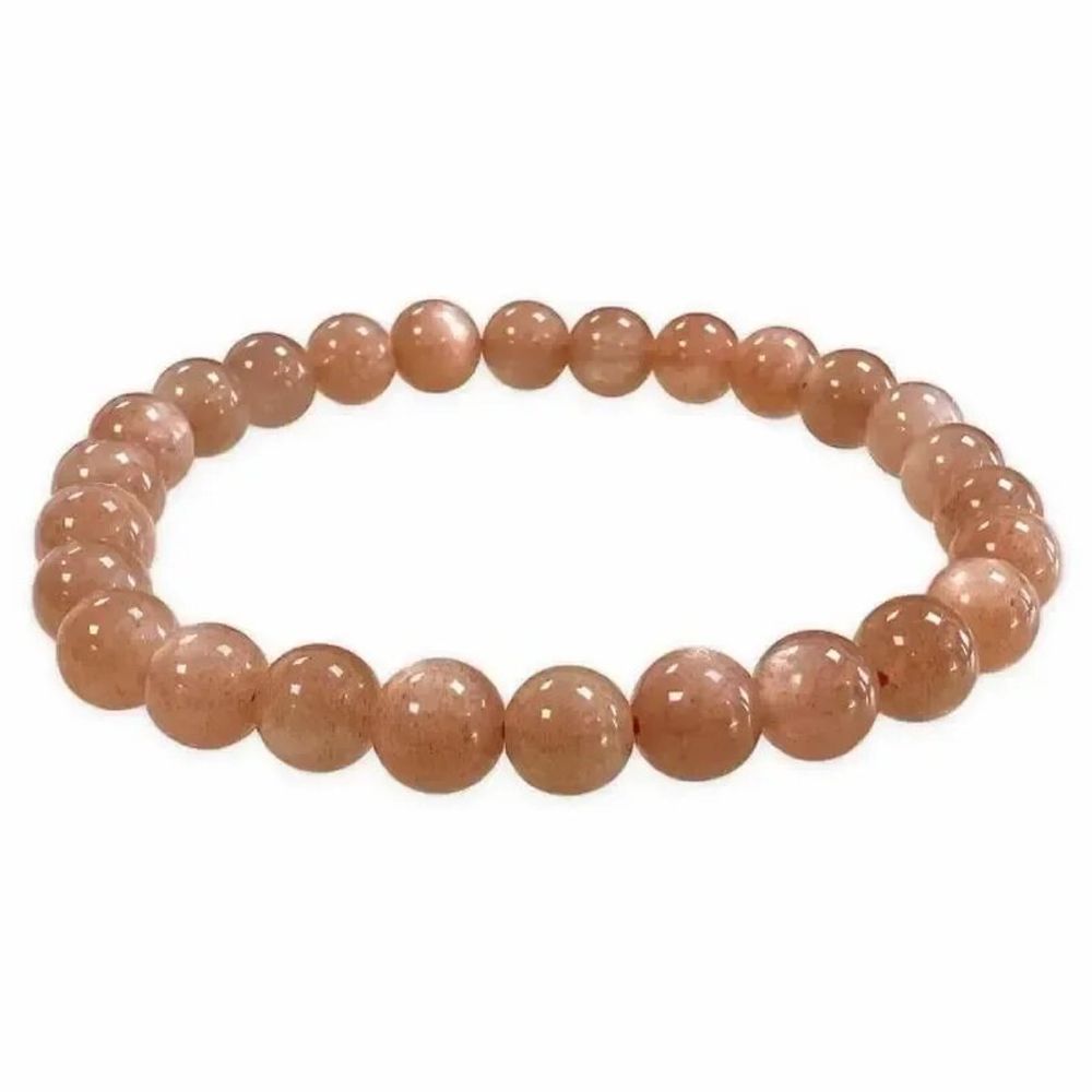 Bracelets - Sunstone bracelet AA beads 6-7mm - ARABESK